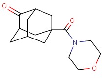 5-(morpholin-4-ylcarbonyl)adamantan-2-one 5-(morpholin-4-ylcarbonyl)adamantan-2-one