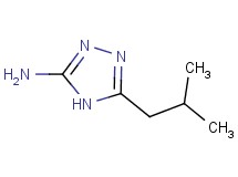 5-isobutyl-4H-1,2,4-triazol-3-amine 5-isobutyl-4H-1,2,4-triazol-3-amine