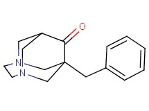 1-benzyl-3,6-diazatricyclo[4.3.1.1~3,8~]undecan-9-one