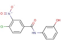 4-chloro-N-(3-hydroxyphenyl)-3-nitrobenzamide