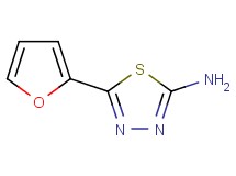 5-(2-furyl)-1,3,4-thiadiazol-2-amine 5-(2-furyl)-1,3,4-thiadiazol-2-amine