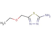 5-(ethoxymethyl)-1,3,4-thiadiazol-2-amine 5-(ethoxymethyl)-1,3,4-thiadiazol-2-amine