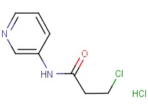 3-chloro-N-3-pyridinylpropanamide hydrochloride 3-chloro-N-3-pyridinylpropanamide hydrochloride