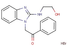 2-{2-[(2-hydroxyethyl)amino]-1H-benzimidazol-1-yl}-1-phenylethanone hydrobromide