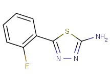 5-(2-fluorophenyl)-1,3,4-thiadiazol-2-amine 5-(2-fluorophenyl)-1,3,4-thiadiazol-2-amine