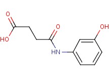 4-[(3-hydroxyphenyl)amino]-4-oxobutanoic acid