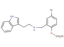 N-(5-bromo-2-methoxybenzyl)-2-(1H-indol-3-yl)ethanamine hydrobromide