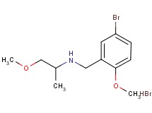 N-(5-bromo-2-methoxybenzyl)-1-methoxy-2-propanamine hydrobromide