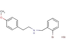 N-(2-bromobenzyl)-2-(4-methoxyphenyl)ethanamine hydrobromide