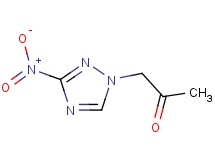 1-(3-nitro-1H-1,2,4-triazol-1-yl)acetone 1-(3-nitro-1H-1,2,4-triazol-1-yl)acetone