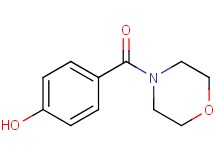 4-(4-morpholinylcarbonyl)phenol 4-(4-morpholinylcarbonyl)phenol