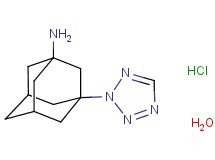 [3-(2H-tetrazol-2-yl)-1-adamantyl]amine hydrochloride hydrate