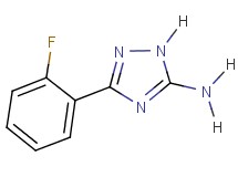 3-(2-fluorophenyl)-1H-1,2,4-triazol-5-amine 3-(2-fluorophenyl)-1H-1,2,4-triazol-5-amine