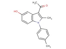 1-[5-hydroxy-2-methyl-1-(4-methylphenyl)-1H-indol-3-yl]ethanone