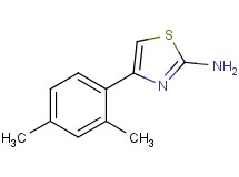 4-(2,4-dimethylphenyl)-1,3-thiazol-2-amine 4-(2,4-dimethylphenyl)-1,3-thiazol-2-amine