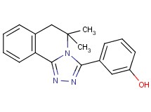 3-(5,5-dimethyl-5,6-dihydro[1,2,4]triazolo[3,4-a]isoquinolin-3-yl)phenol