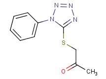1-[(1-phenyl-1H-tetrazol-5-yl)thio]acetone