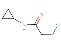 3-chloro-N-cyclopropylpropanamide 3-chloro-N-cyclopropylpropanamide