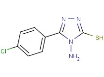 4-amino-5-(4-chlorophenyl)-4H-1,2,4-triazole-3-thiol