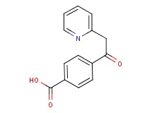 4-(2-pyridinylacetyl)benzoic acid 4-(2-pyridinylacetyl)benzoic acid