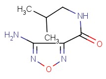 4-amino-N-isobutyl-1,2,5-oxadiazole-3-carboxamide 4-amino-N-isobutyl-1,2,5-oxadiazole-3-carboxamide