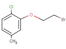 2-(2-bromoethoxy)-1-chloro-4-methylbenzene 2-(2-bromoethoxy)-1-chloro-4-methylbenzene