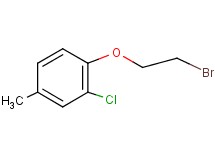 1-(2-bromoethoxy)-2-chloro-4-methylbenzene 1-(2-bromoethoxy)-2-chloro-4-methylbenzene