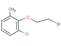 2-(2-bromoethoxy)-1-chloro-3-methylbenzene 2-(2-bromoethoxy)-1-chloro-3-methylbenzene
