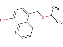 5-(isopropoxymethyl)-8-quinolinol 5-(isopropoxymethyl)-8-quinolinol