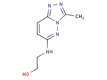 2-[(3-methyl[1,2,4]triazolo[4,3-b]pyridazin-6-yl)amino]ethanol