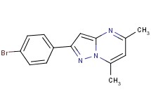 2-(4-bromophenyl)-5,7-dimethylpyrazolo[1,5-a]pyrimidine