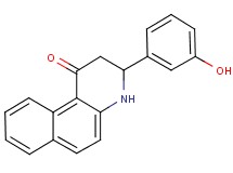 3-(3-hydroxyphenyl)-3,4-dihydrobenzo[f]quinolin-1(2H)-one