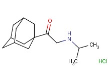 1-(1-adamantyl)-2-(isopropylamino)ethanone hydrochloride 1-(1-adamantyl)-2-(isopropylamino)ethanone hydrochloride
