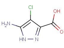 5-amino-4-chloro-1H-pyrazole-3-carboxylic acid 5-amino-4-chloro-1H-pyrazole-3-carboxylic acid