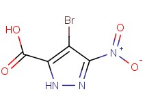 4-bromo-3-nitro-1H-pyrazole-5-carboxylic acid 4-bromo-3-nitro-1H-pyrazole-5-carboxylic acid