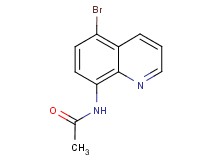 N-(5-bromo-8-quinolinyl)acetamide N-(5-bromo-8-quinolinyl)acetamide