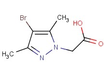 (4-bromo-3,5-dimethyl-1H-pyrazol-1-yl)acetic acid (4-bromo-3,5-dimethyl-1H-pyrazol-1-yl)acetic acid