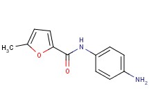 N-(4-aminophenyl)-5-methyl-2-furamide N-(4-aminophenyl)-5-methyl-2-furamide