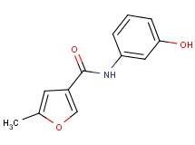 N-(3-hydroxyphenyl)-5-methyl-3-furamide N-(3-hydroxyphenyl)-5-methyl-3-furamide