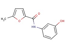 N-(3-hydroxyphenyl)-5-methyl-2-furamide N-(3-hydroxyphenyl)-5-methyl-2-furamide