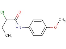 2-chloro-N-(4-methoxyphenyl)butanamide 2-chloro-N-(4-methoxyphenyl)butanamide