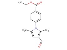 ethyl 4-(3-formyl-2,5-dimethyl-1H-pyrrol-1-yl)benzoate