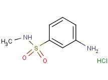 3-amino-N-methylbenzenesulfonamide hydrochloride 3-amino-N-methylbenzenesulfonamide hydrochloride