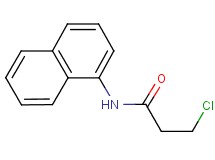 3-chloro-N-1-naphthylpropanamide 3-chloro-N-1-naphthylpropanamide