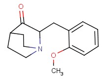 2-(2-methoxybenzyl)quinuclidin-3-one 2-(2-methoxybenzyl)quinuclidin-3-one