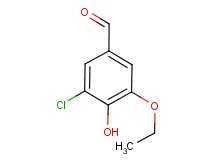 3-chloro-5-ethoxy-4-hydroxybenzaldehyde 3-chloro-5-ethoxy-4-hydroxybenzaldehyde