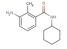 3-amino-N-cyclohexyl-2-methylbenzamide 3-amino-N-cyclohexyl-2-methylbenzamide
