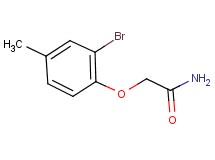 2-(2-bromo-4-methylphenoxy)acetamide 2-(2-bromo-4-methylphenoxy)acetamide