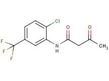 N-[2-chloro-5-(trifluoromethyl)phenyl]-3-oxobutanamide