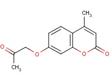 4-methyl-7-(2-oxopropoxy)-2H-chromen-2-one 4-methyl-7-(2-oxopropoxy)-2H-chromen-2-one